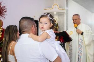 Fotografía de bautizo